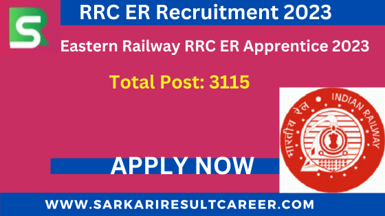 Eastern Railway RRC ER Apprentice Recruitment 2023