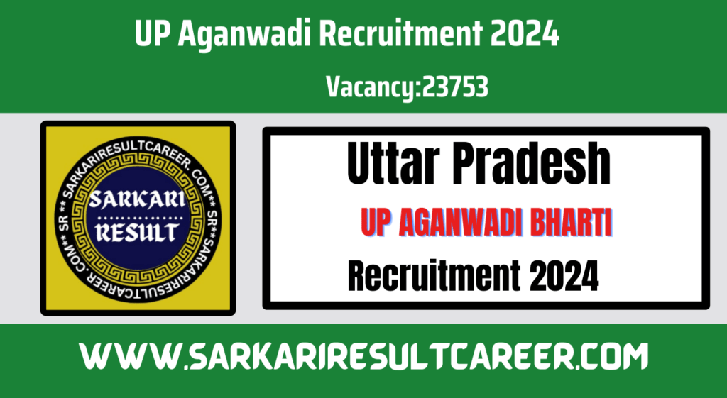 UP Aganwadi Recruitment 2024